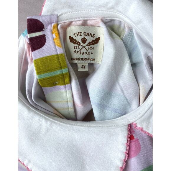 The Oaks Apparel French Macaron Cookies Dress Girls 4 Yrs - Picture 5 of 5